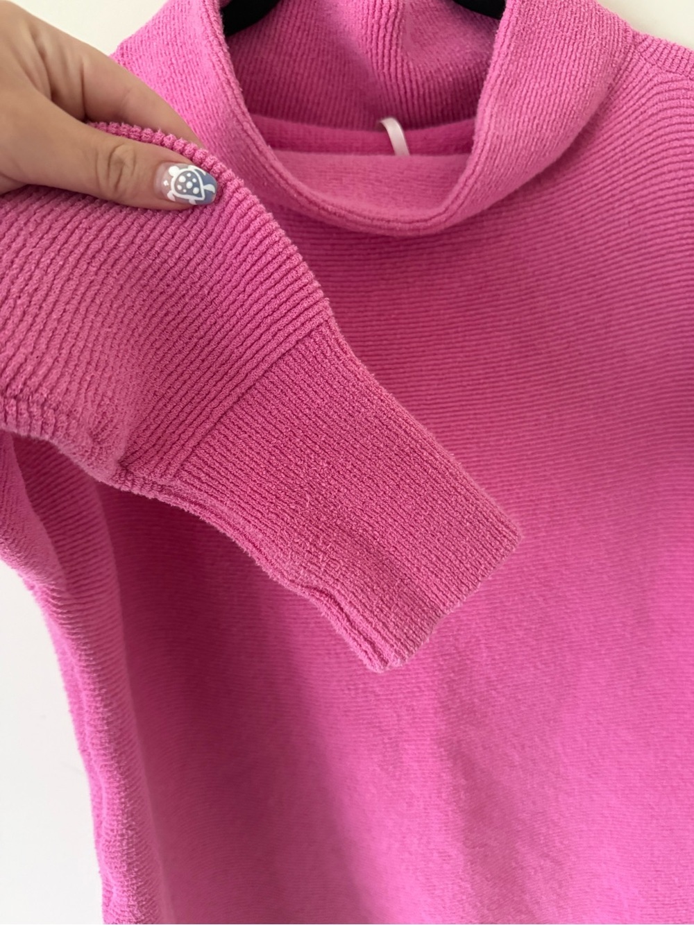 88. | Free People | Pink Ottoman Sweater | S - Picture 4 of 6